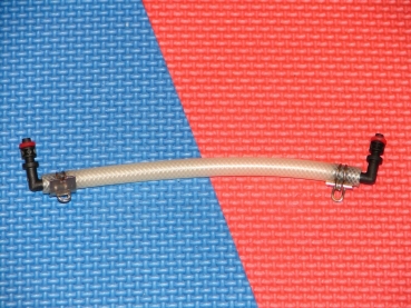1x Jura Nespresso Gewebeschlauch mit Anschlüssen neuwertig gebraucht 140 mm