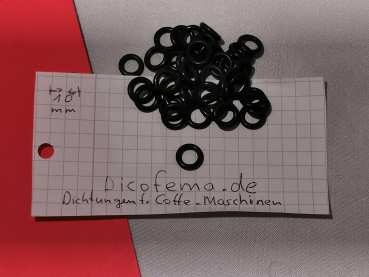 1 Stück 5,70 x 1,90 Schwarz EPDM