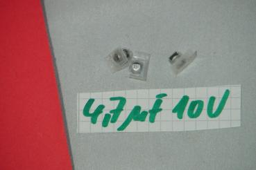 Condensator 4,7 µF50Volt