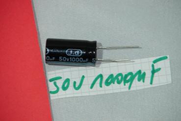 Condensator 50 Volt1000 µF