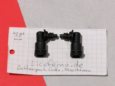 DeLonghi L-Anschluss für Schläuche Aussen -ø 4 mm - 5070579 -