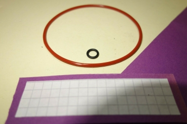 Dichtung - Set - Jura Wärmetauscher Reparaturkit rot Neu