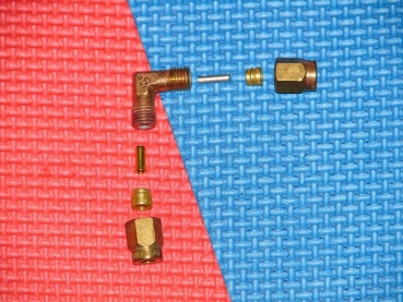 Jura Boiler Serto Verbindung von 5 mm Metall auf 4 mm Teflonschlauch Disa1
