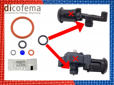 Saeco Phillips Minuto Incanto Brühgruppen Dichtungsset Reparaturkit O-Ringe