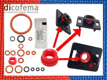 Saeco Odea Talea Universal Dichtungsset Reparaturkit O-Ringe