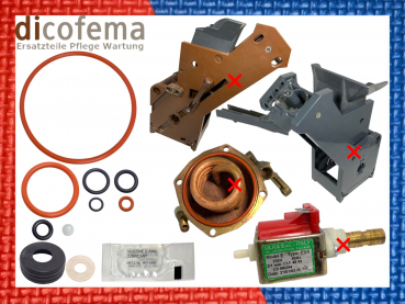 Saeco Family Superautomatica Universal Set Brühgruppe Pumpe Boiler Wassertank
