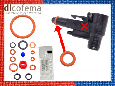 Saeco Incanto Intelia XSmall komplett Set Dichtungssatz Reparaturkit