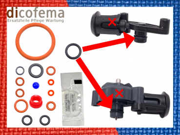 Saeco Incanto Intelia XSmall komplett Set Dichtungssatz Reparaturkit