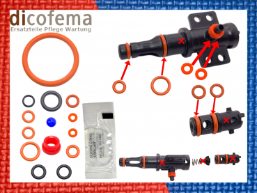 Saeco Incanto Intelia XSmall komplett Set Dichtungssatz Reparaturkit