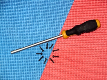 Ovalkopf Steckschlüssel Oval Bit mit 10 Stück Ovalkopfschrauben für Jura