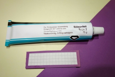 Silikonfett Type 2 Deutsches Markenprodukt Lebensmittel Echt 75g Tube