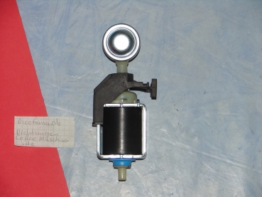 Sysko Pumpe SPX.H100 mit Jura Membrandämpfungselement V2, Pumpenstütze Schwarz und Pumpenauflage Blau