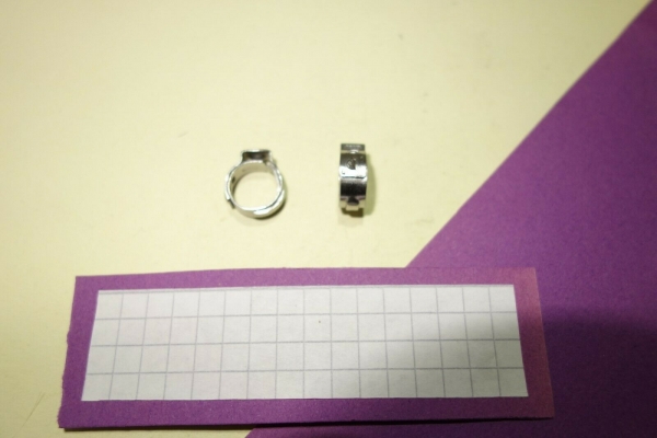 10x Ötiker Klemme Ø 9,5mm für Silikonschläuche Saeco Jura, etc. B1