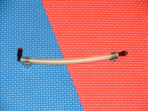 1x Jura Nespresso Gewebeschlauch mit Anschlüssen neuwertig gebraucht 140 mm