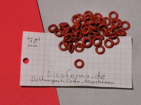 Dichtung: 5 x 2 - Rot