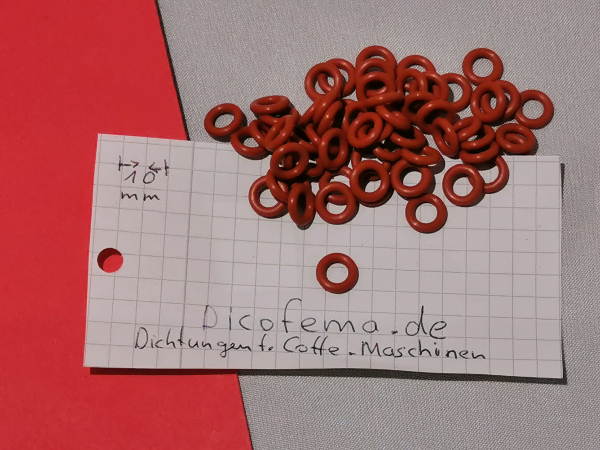 1 Stück 5 x 2 Rot Silikon
