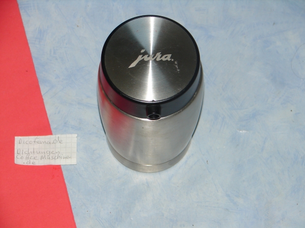 Jura Milchbehälter - 68166 - isoliert - 400 ml - Edelstahl/Kunststoff - Silber -