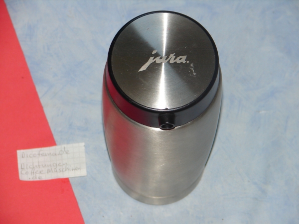 Jura Milchbehälter - 68166 - isoliert - 600 ml - Edelstahl/Kunststoff - Silber -