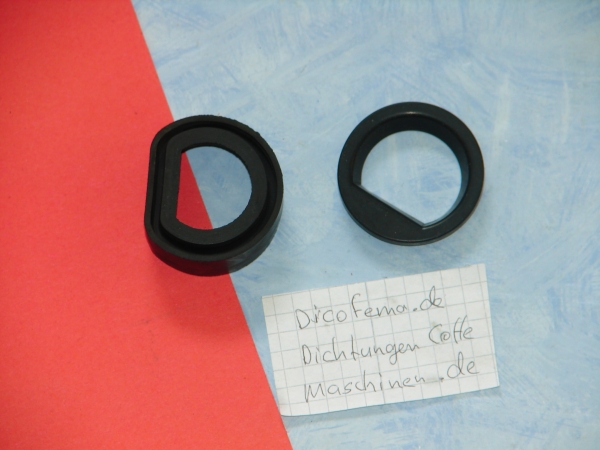 Saeco Primea Touch/Ring + Plus Dichtung oben zu Pulverfach & Dichtung zu Bohnenbehälter unten