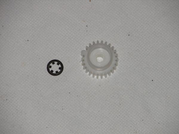 Dampf-/Wasser-Zahnrad schwarz für Saeco Xsmall