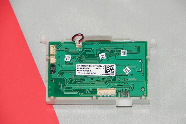 Bosch Siemens EQ EVA Display & Bedienplatine Bosch TCA73V LP 454055404 HW 1.2
