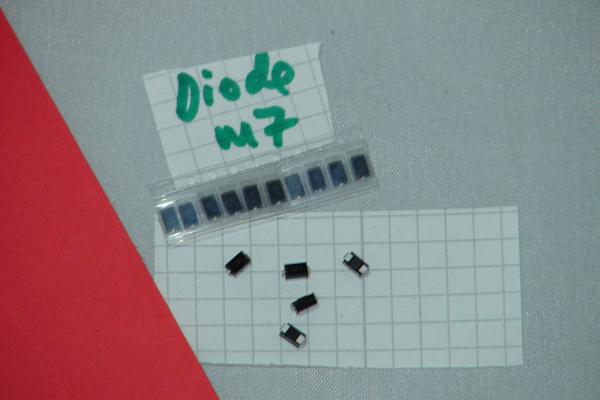 4 Stück Diode M7 600V 1A