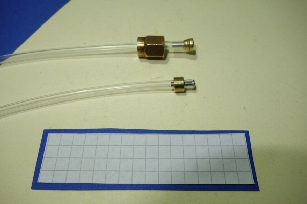 Druckschlauch mit Gewinde - 260mm - Jura Impressa - Teflonschlauch