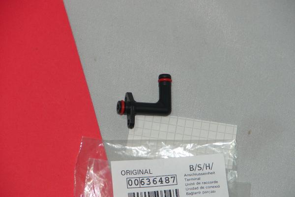 Einlaufstutzen Bosch Siemens Brühgruppe 00636487