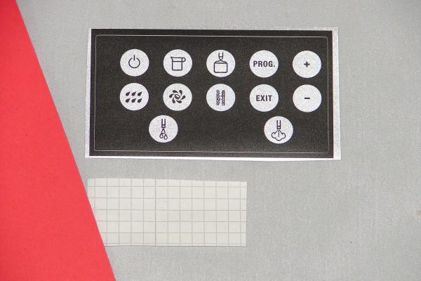 Jura Impressa X7 Aufkleber Schwarz