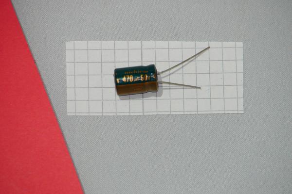 Kondensator 50V 470 mF