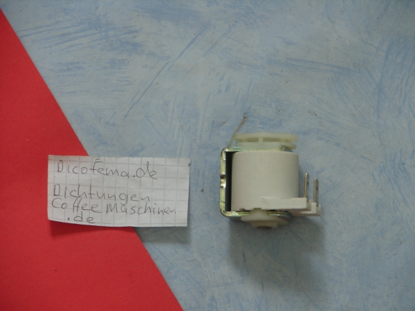Magnetventil für Saeco Xelsis, 90 grad nach oben gebogener Anschluss (für Ventilblock)