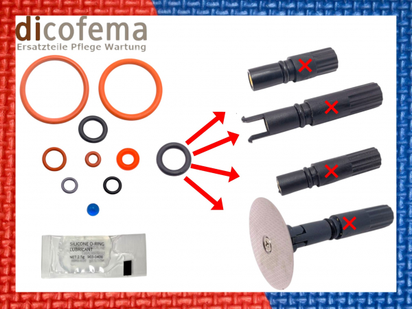 Saeco Incanto Universal Dichtungssatz für Incanto Brüheinheit / Brühgruppe