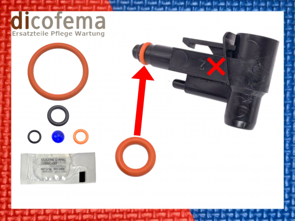 Saeco Phillips Minuto Incanto Brühgruppen Dichtungsset Reparaturkit O-Ringe