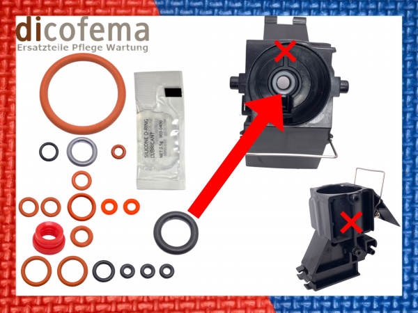 Saeco Odea Talea Universal Dichtungsset Reparaturkit O-Ringe
