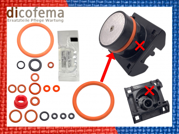 Saeco Odea Talea Universal Dichtungsset Reparaturkit O-Ringe