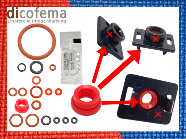Saeco Odea Talea Universal Dichtungsset Reparaturkit O-Ringe