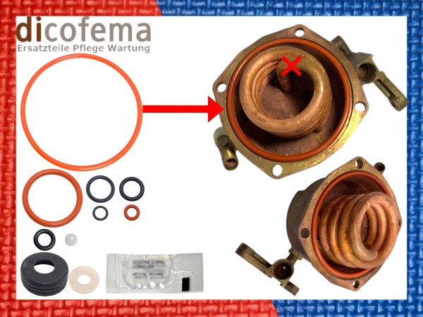 Saeco Family Superautomatica Universal Set Brühgruppe Pumpe Boiler Wassertank