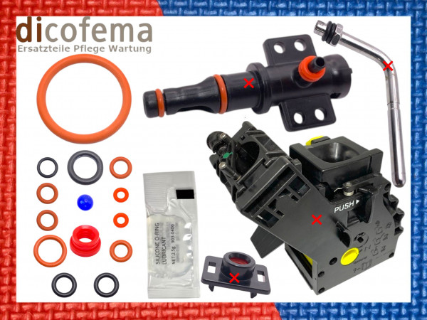 Saeco Incanto Intelia XSmall komplett Set Dichtungssatz Reparaturkit