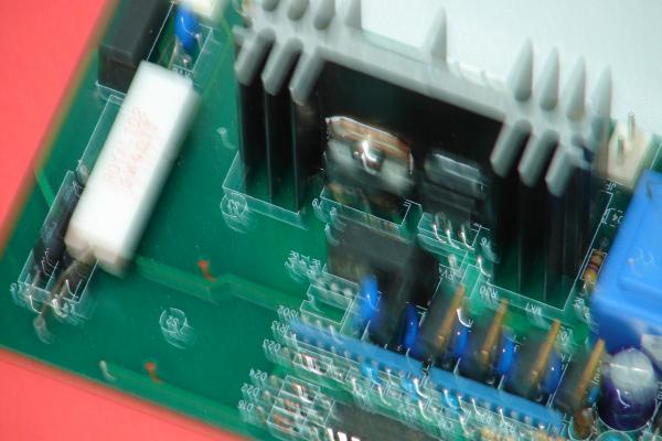 Brühgruppen Transistor tip33 bei Saeco Platinen