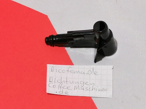 Saeco Schlauchmuffe für Wassereinlauf Schwarz - 5067819 -