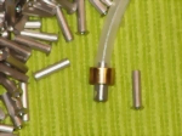 Huelse Huelse fuer Druckschlauch 4mm 10 mm lang aus Edelstahl