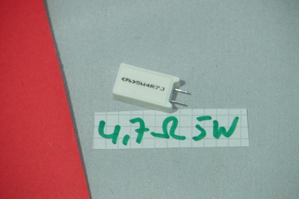 Leistungswiderstand 4 7 ohm 5 Watt