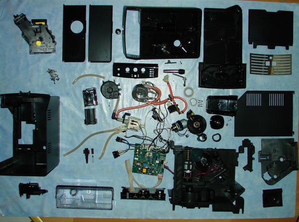 Festpreis für ein Reparatur von Saeco Philips Minuto ohne LCD Anzeige -Display