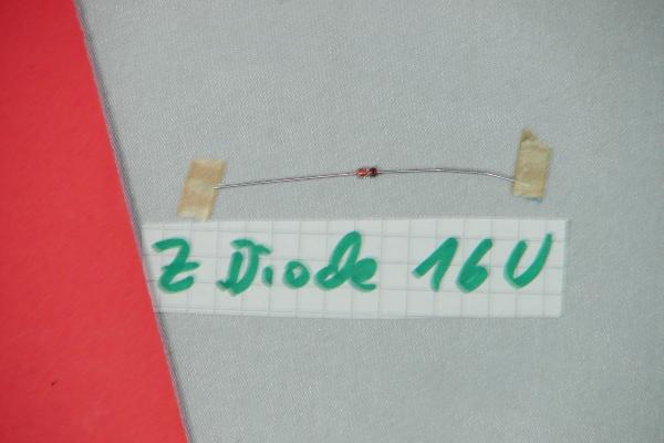 Z diode 16 Volt 1/ 4 Watt