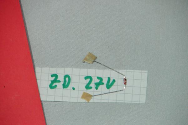 Z- Diode 27 Volt  1 / 4 Wat