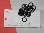 Dichtung: 10 x 2 - Schwarz