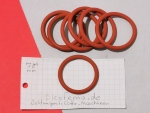 Dichtung: 34 x 4 - Rot