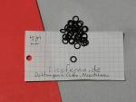1 Stück 4,5 x 1 Schwarz EPDM