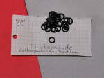 1 Stück  5,5 x 1,5 Schwarz EPD