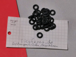 1 Stück  5 x 2,5 Schwarz EPDM